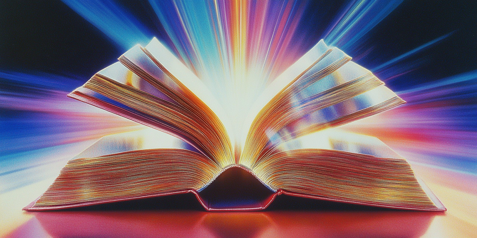 Laptop screen showing AI audiobook generation software with waveform visualization and cloned narrator voice settings for authors.