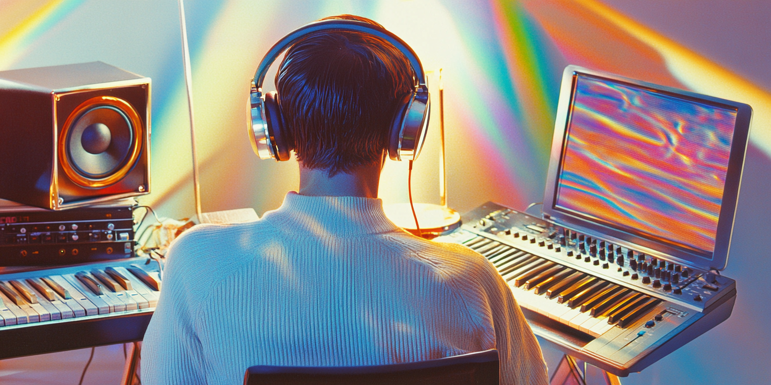 Writer transforming a digital manuscript into an Amazon audiobook using AI narration software.