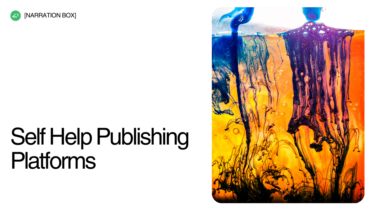 Guide for US and UK indie authors showing where to publish self help books and audiobooks using Amazon Kindle, Kobo, Google Books and IngramSpark