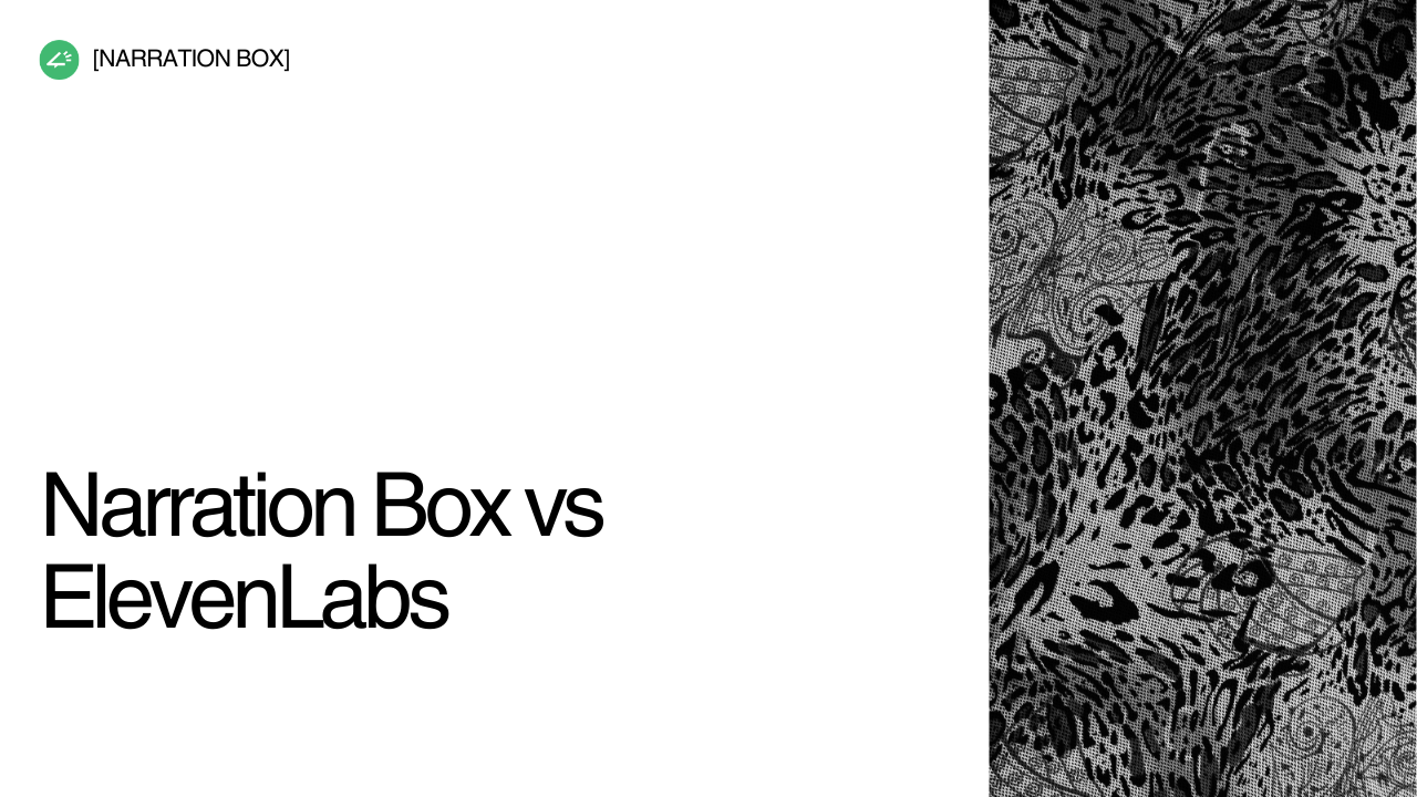 AI audiobook narration platforms Narration Box and ElevenLabs compared for authors and creators