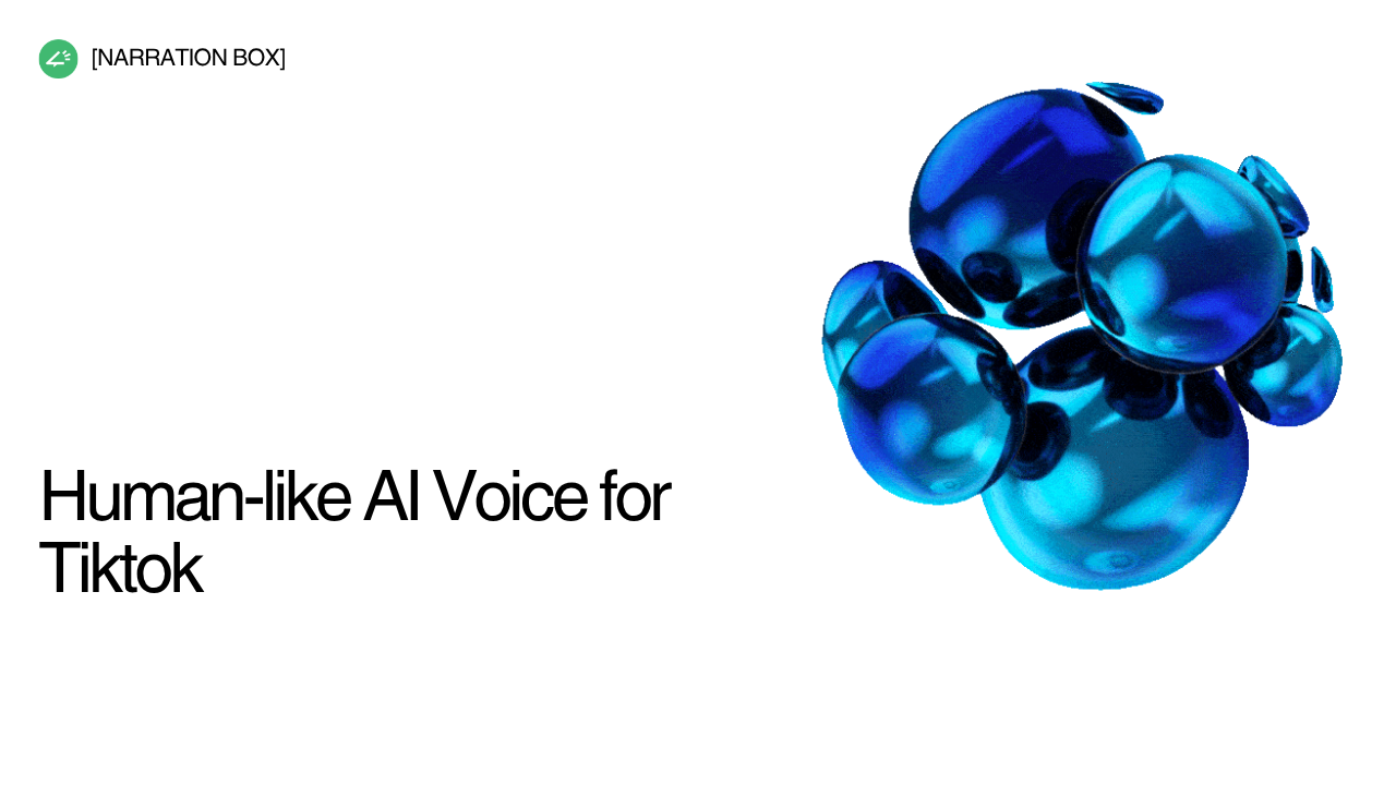 TikTok content creator using AI voice generator and text to speech tool to produce engaging short form videos for US and UK audiences