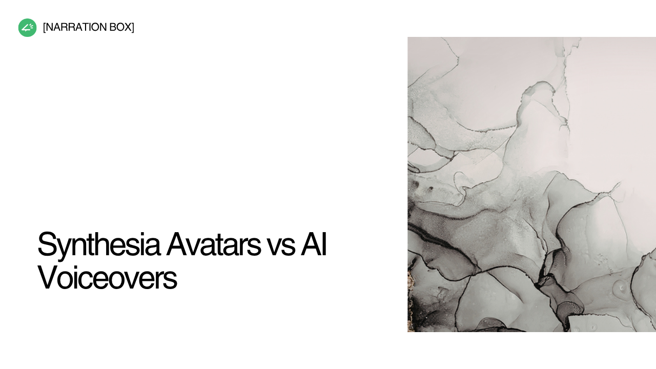 AI voiceover versus Synthesia avatars for compliance training, covering localization across 140+ languages, LMS integration, and regulatory update cycles.