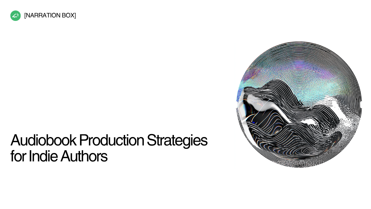 Non fiction author building an audiobook production strategy with emotional AI voice narration